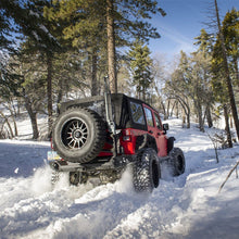 Load image into Gallery viewer, 1018-Wrangler-Jk-4Dr-Premium-Canvas-Oem-Replacement-Soft-Top-WTinted-Windows;-Prot3k-Black