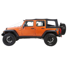 Load image into Gallery viewer, 1018-Wrangler-Jk-4Dr-Premium-Canvas-Oem-Replacement-Soft-Top-WTinted-Windows;-Prot3k-Black