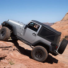Load image into Gallery viewer, 1018-Wrangler-(Jk)-2-Door-Soft-Top-Oem-Replacement-WTinted-Windows-Black-Diamond