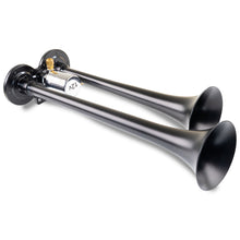 Load image into Gallery viewer, Kleinn Automotive Air Horns 102-1 Black Dual Horn