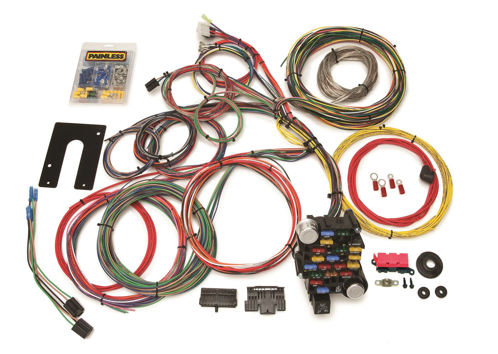 Painless Wiring 10201 28 Circuit Classic-Plus Customizable Chassis Harness