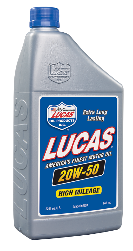 Lucas Oil Products 10252 SAE 20W-50 Plus Racing Oil