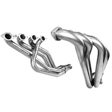 Load image into Gallery viewer, Kooks Custom Headers 10252450 1-7/8in. x 3-1/2in. Stainless Headers. 3in. Inline Bolt Pattern. 351 SBF. Fox Bo