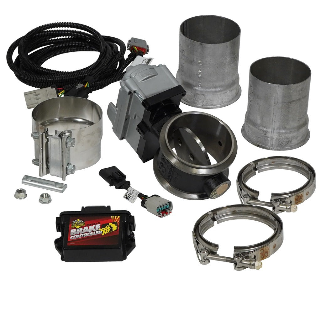 BD Diesel 1027347 BD Electronic Exhaust Brake 5.0in RAM 2500/3500 6.7L Cummins 2007.5-2017 for Select Dodge Ram 2500, Dodge Ram 3500, Ram 2500, Ram