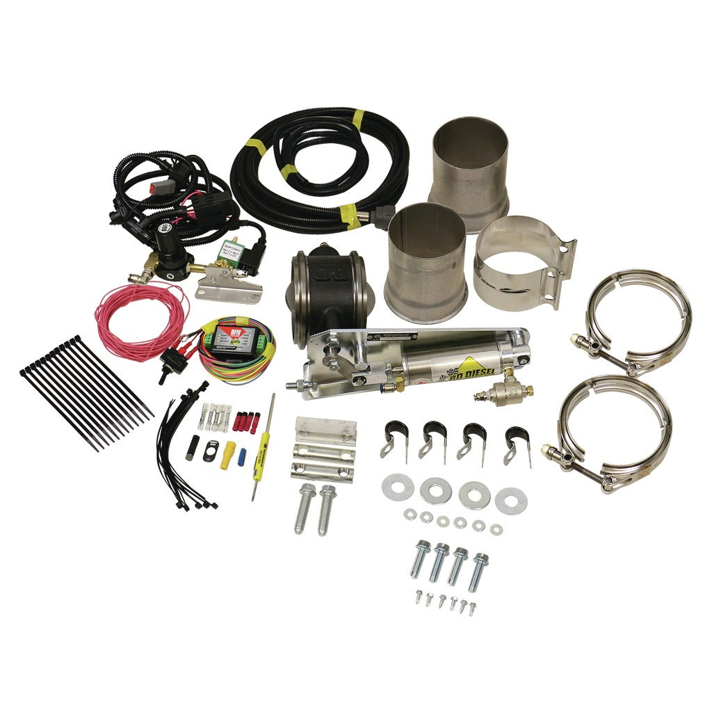 BD Diesel 1028040 Exhaust Brake - Universal 4.0-Inch