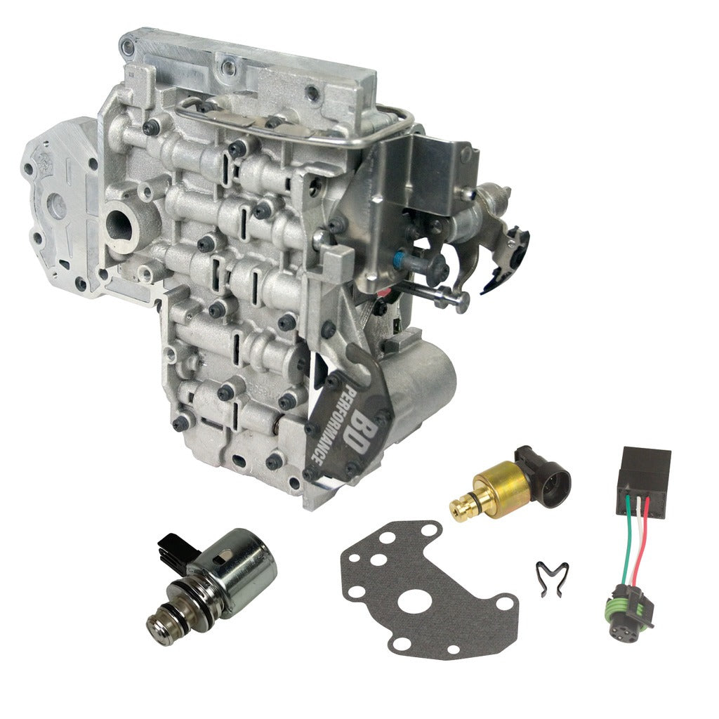 BD Diesel 1030418E BD 47RE Valve Body Dodge 1998.5-2002 c/w Governor Pressure Solenoid & Transducer for Select Dodge Ram 2500, Dodge Ram
