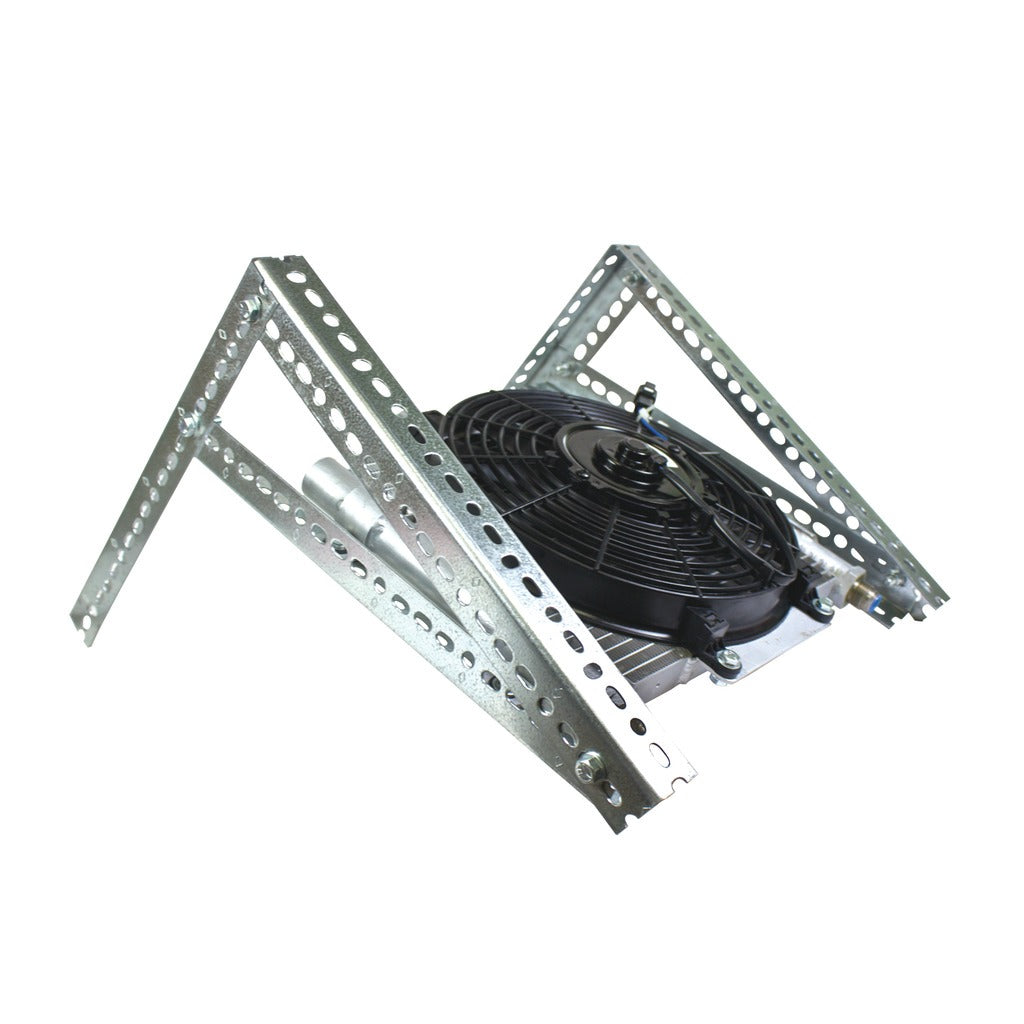 BD Diesel 1030606-5/8 Xtruded Trans Oil Cooler - 5/8 inch Cooler Lines for Select Chevrolet Silverado HD, Chevrolet Silverado 3500, Chevrolet Silverado Classic, Chevrolet Silverado HD, GMC Sierra HD, GMC Sierra 3500, GMC Sierra HD