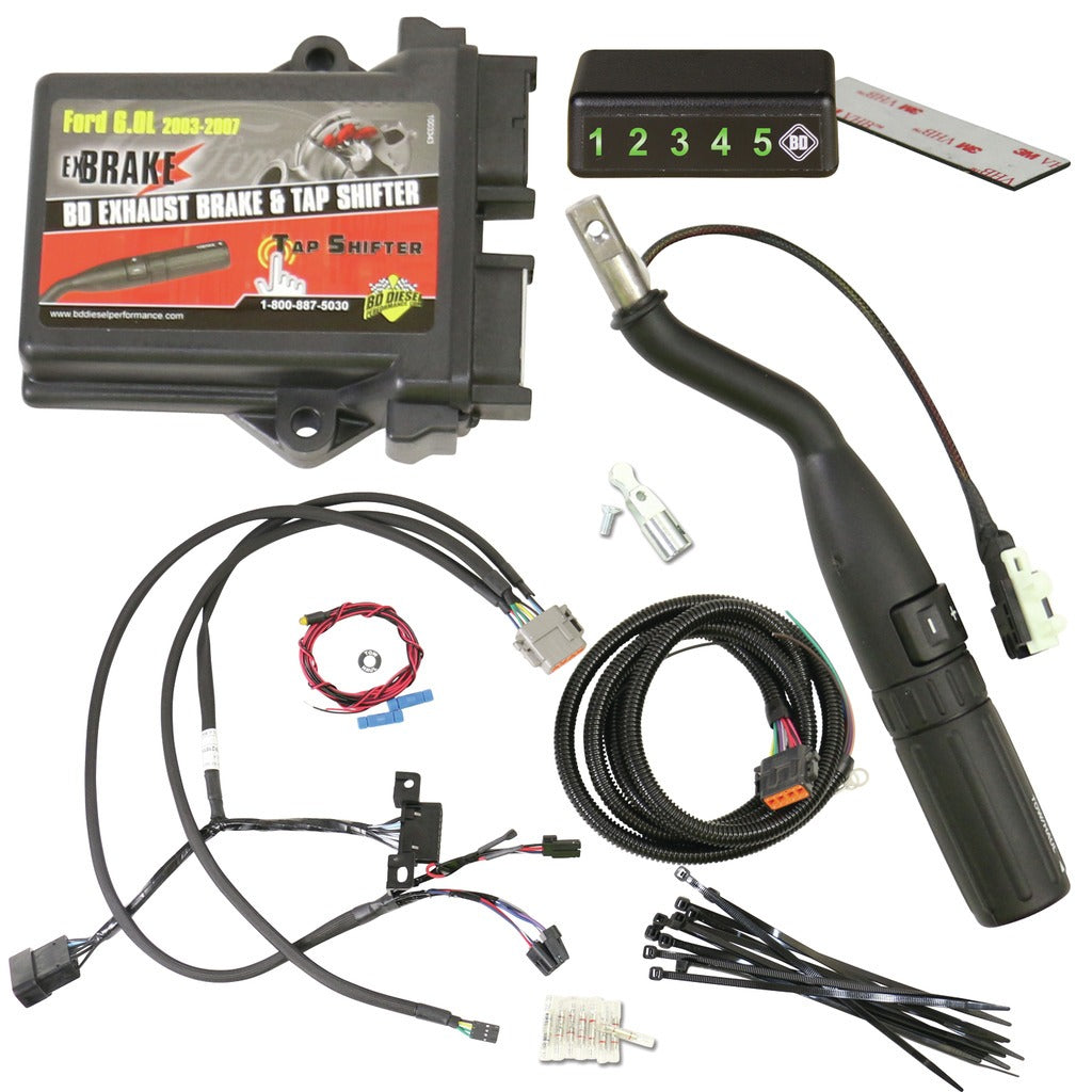 BD Diesel 1031369 TapShifter / Exhaust Brake - Ford 2003-2007 6.0L F250/F350 PowerStroke for Select Ford F-250 Super Duty, Ford F-350 Super Duty