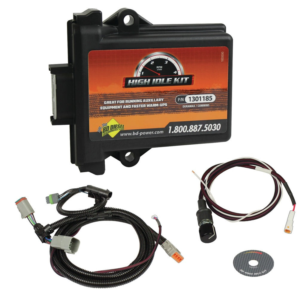 BD Diesel 1036620 High Idle Kit - Dodge 5.9L 1998.5-2002 24-valve / 2003-2004 CR w/Bell Crank APPS for Select Dodge Ram 2500, Dodge Ram