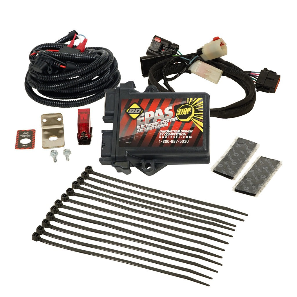 BD Diesel 1036751 BD E-PAS Positive Air Shut-Off 6.7L Cummins Dodge 2010-2018 / 2011-2018 Cab-Chas for Select Dodge Ram 2500, Dodge Ram 3500, Ram 2500, Ram 3500, Ram 4500, Ram