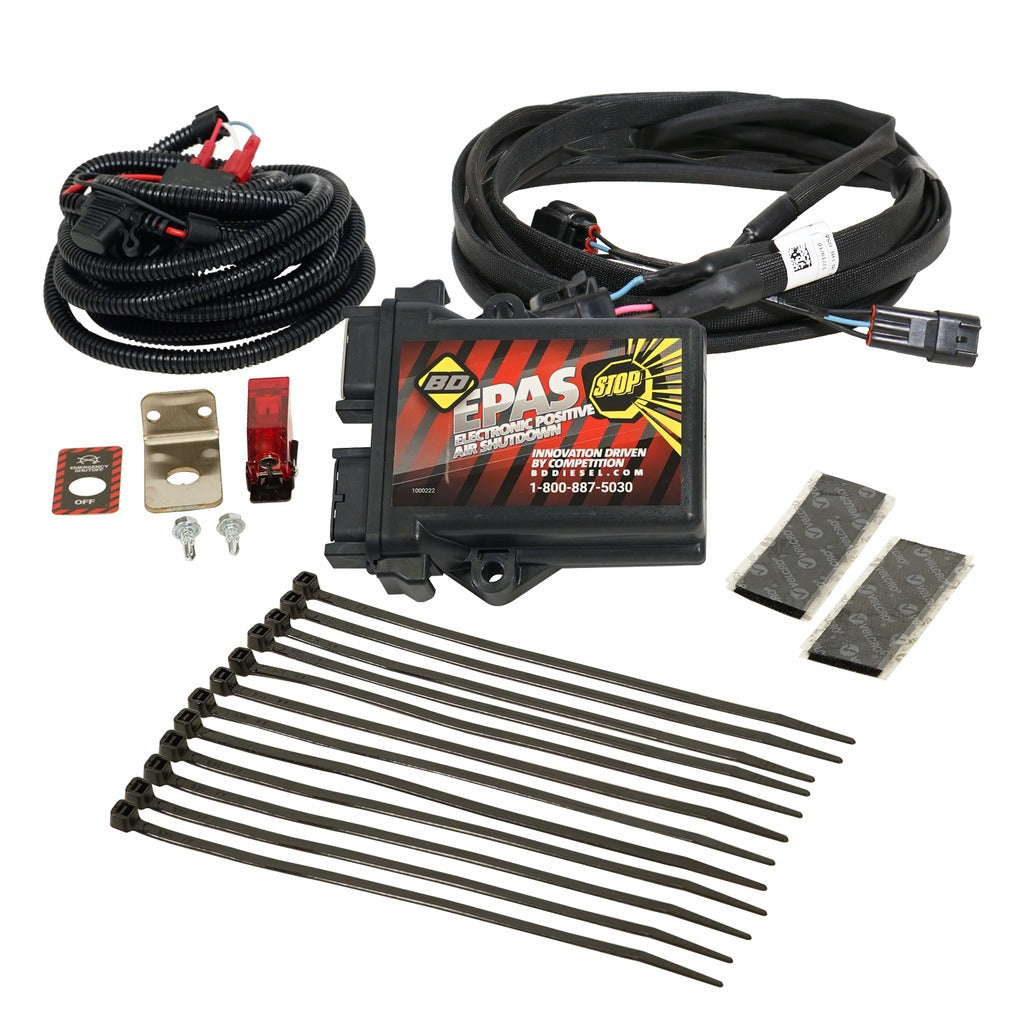 BD Diesel 1036756 BD E-PAS Positive Air Shut-Off 3.0L Powerstroke Ford 2018-2021 F150 for Select Ford F-150