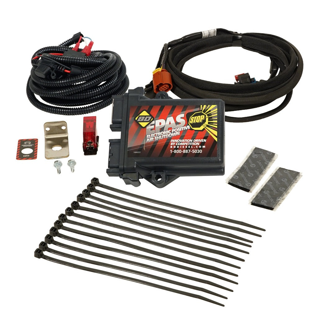 BD Diesel 1036763 BD E-PAS Positive Air Shut-Off 3.0L 2014-2023 Diesel Dodge 1500 / Jeep for Select Jeep Gladiator, Jeep Grand Cherokee, Jeep Wrangler, Ram