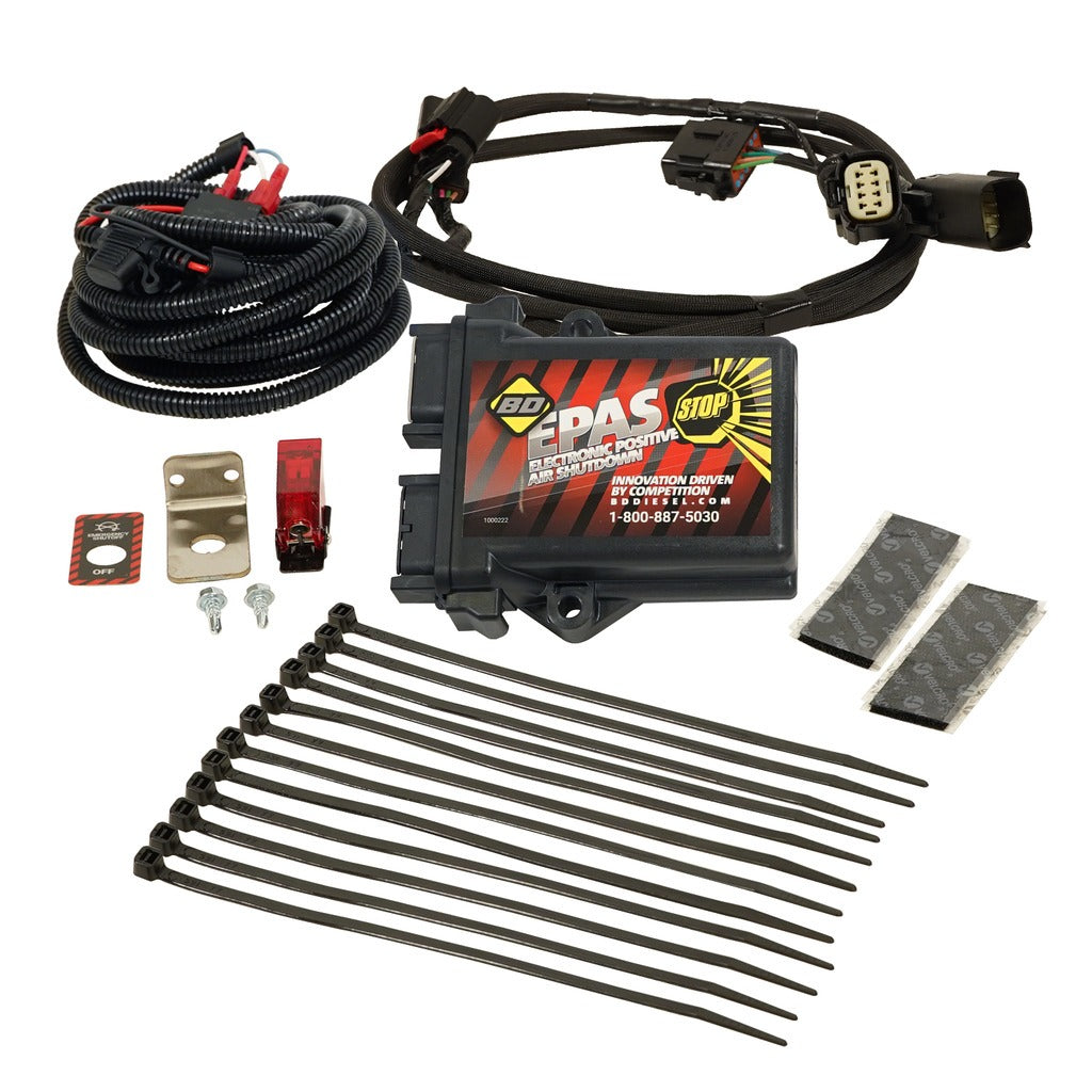 BD Diesel 1036765 E-PAS POSITIVE AIR SHUT-OFF CHEVY/GMC 2500HD-6500HD 6.6L L5P 2024+ for Select Chevrolet Silverado HD, Chevrolet Silverado HD, Chevrolet Silverado HD, Chevrolet Silverado HD, Chevrolet Silverado HD, GMC Sierra HD, GMC Sierra HD