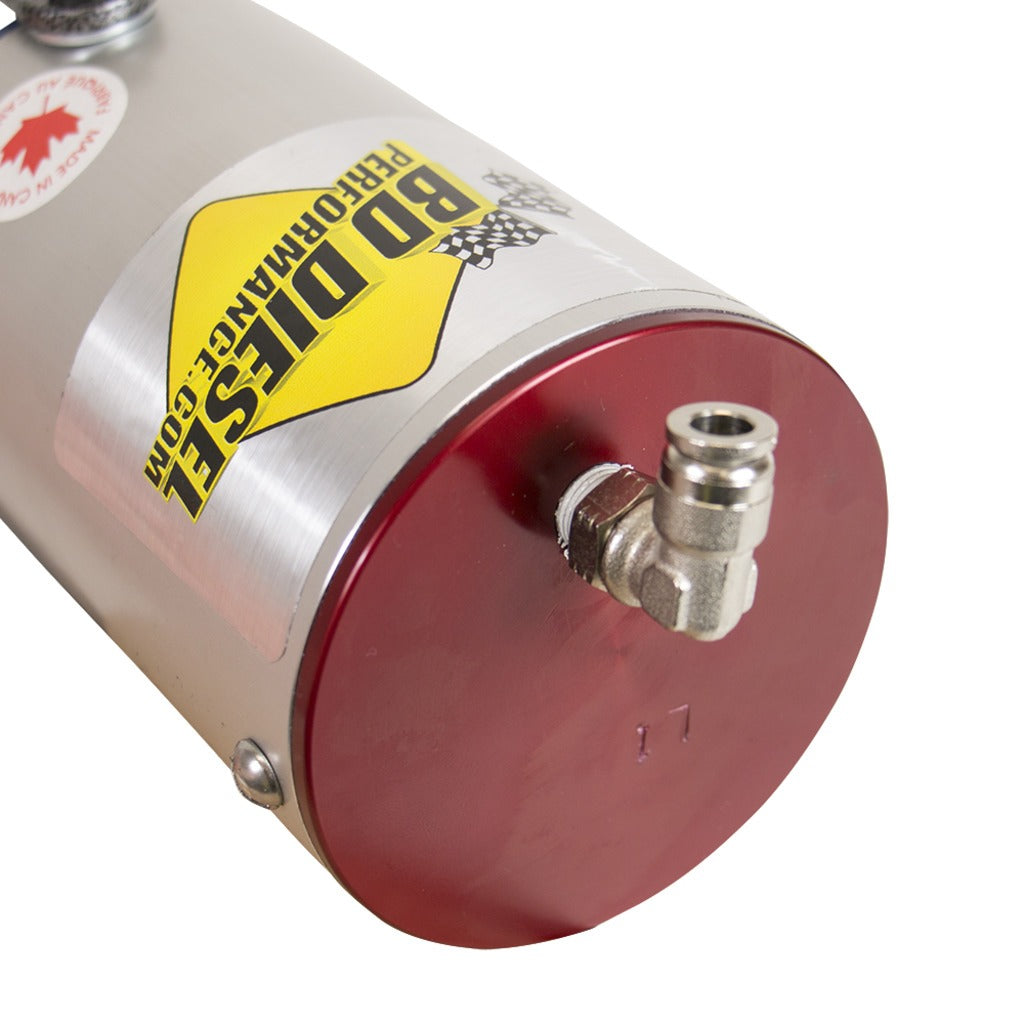 BD Diesel 1037136 Exhaust Brake - 1998.5-2002 Dodge 60psi w/APPS 4in Vac/Remote for Select Dodge Ram 2500, Dodge Ram