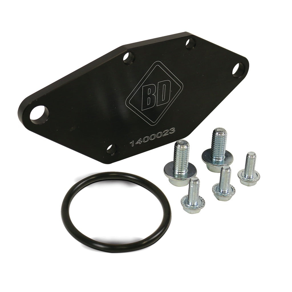 BD Diesel 1040023 BD Cummins Killer Frost Plug Plate - Dodge 2003-2018 5.9L/6.7L for Select Dodge Ram 2500, Dodge Ram 3500, Ram 2500, Ram