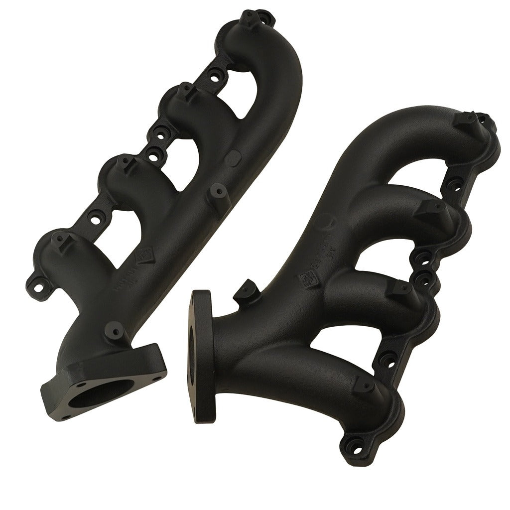 BD Diesel 1041400 EXHAUST MANIFOLD KIT CHEVY SILVERADO 1500 & GMC SIERRA 1500 V8 2002-2013 for Select Cadillac Escalade, Cadillac Escalade ESV, Cadillac Escalade EXT, Chevrolet Avalanche, Chevrolet Avalanche 1500, Chevrolet Express 1500, Chevrolet