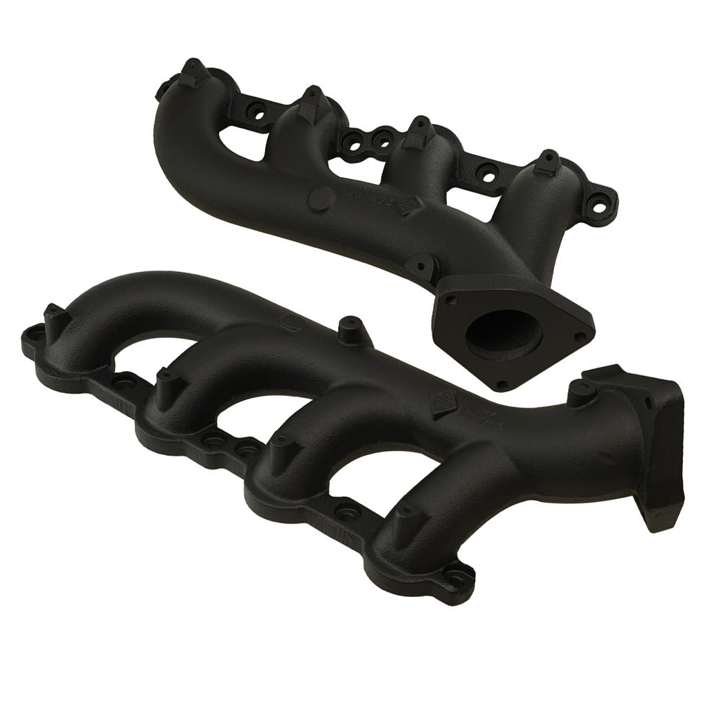 BD Diesel 1041400 EXHAUST MANIFOLD KIT CHEVY SILVERADO 1500 & GMC SIERRA 1500 V8 2002-2013 for Select Cadillac Escalade, Cadillac Escalade ESV, Cadillac Escalade EXT, Chevrolet Avalanche, Chevrolet Avalanche 1500, Chevrolet Express 1500, Chevrolet