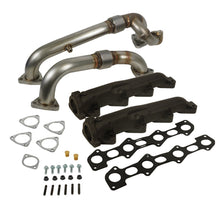 Load image into Gallery viewer, BD Diesel 1041484 Exhaust Manifold &amp; Up-Pipes Set Powerstroke 6.4L Ford 2008-2010 F-Ser Super Duty for Select Ford F-250 Super Duty, Ford F-350 Super Duty, Ford F-450 Super Duty, Ford F-550 Super Duty