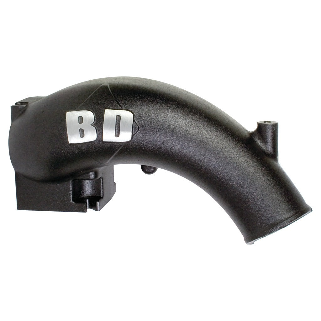 BD Diesel 1041550 X-Flow Power Intake Elbow (Black) - Dodge 1998-2002 5.9L 24-valve for Select Dodge Ram 2500, Dodge Ram