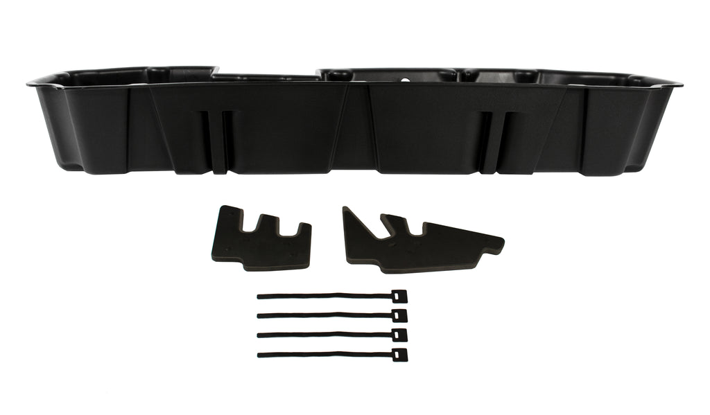 DU-HA 10420 DÜHA 10420 Underseat Storage / Gun Case - Black for Select Chevrolet Silverado 1500, Chevrolet Silverado LD, Chevrolet Silverado HD, Chevrolet Silverado HD, GMC Sierra 1500, GMC Sierra HD, GMC Sierra HD
