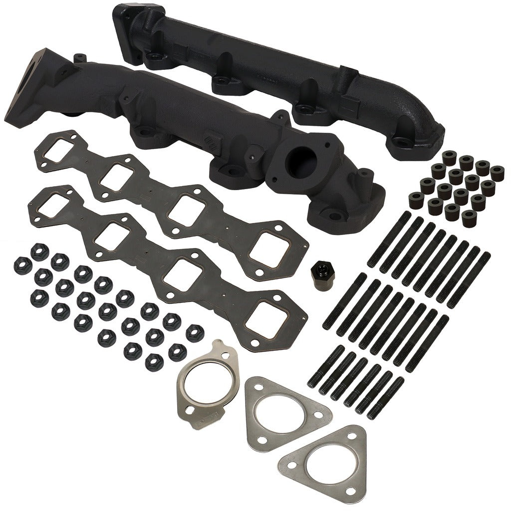BD Diesel 1043008 BD 6.7L Powerstroke Exhaust Manifold Kit - Ford 2015-2019 for Select Ford F-250 Super Duty, Ford F-350 Super Duty, Ford F-450 Super Duty, Ford F-550 Super Duty