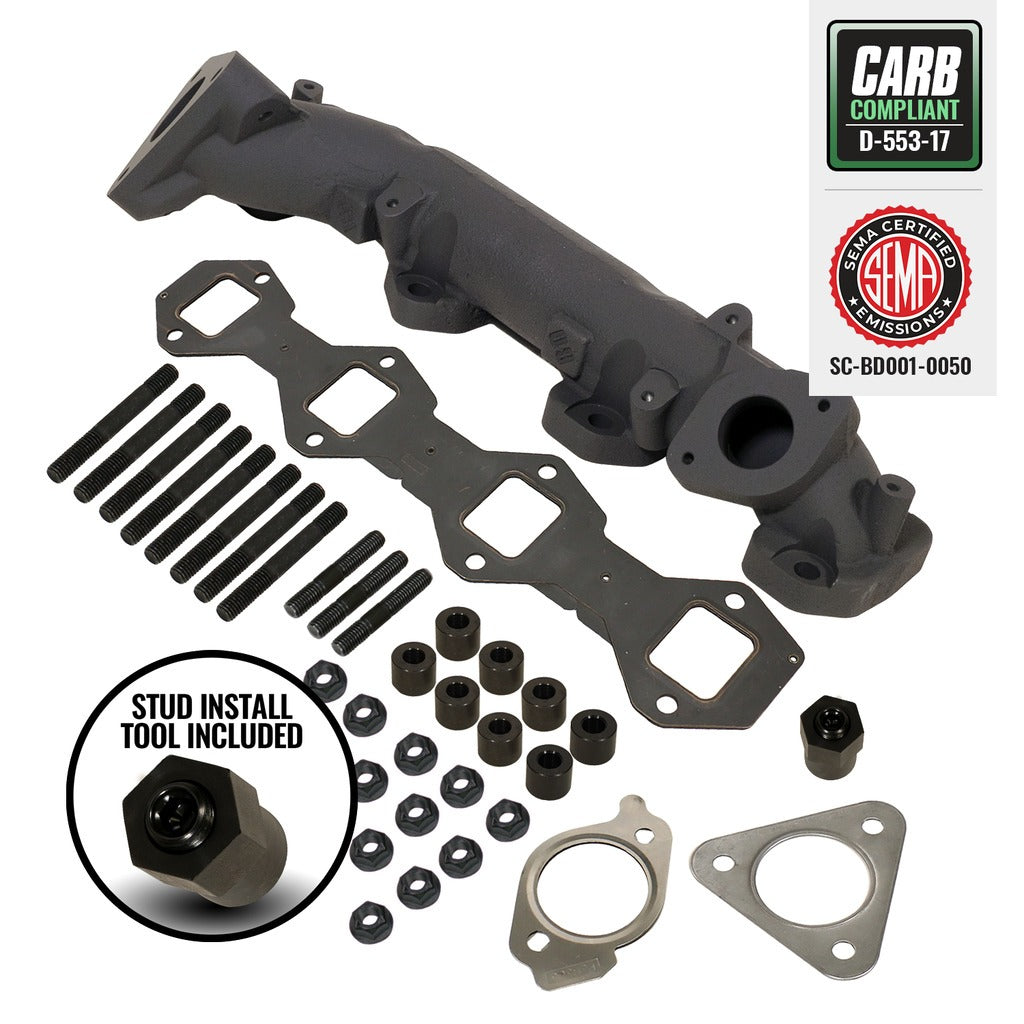 BD Diesel 1043009 BD 6.7L Powerstroke Exhaust Manifold Passenger Side - Ford 2015-2019 for Select Ford F-250 Super Duty, Ford F-350 Super Duty, Ford F-450 Super Duty, Ford F-550 Super Duty