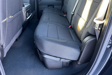 Load image into Gallery viewer, DU-HA 10430 DÜHA 10430 Lockbox Underseat Storage / Gun Case - Black for Select Chevrolet Silverado 1500, Chevrolet Silverado LD, Chevrolet Silverado HD, Chevrolet Silverado HD, GMC Sierra 1500, GMC Sierra HD, GMC Sierra HD