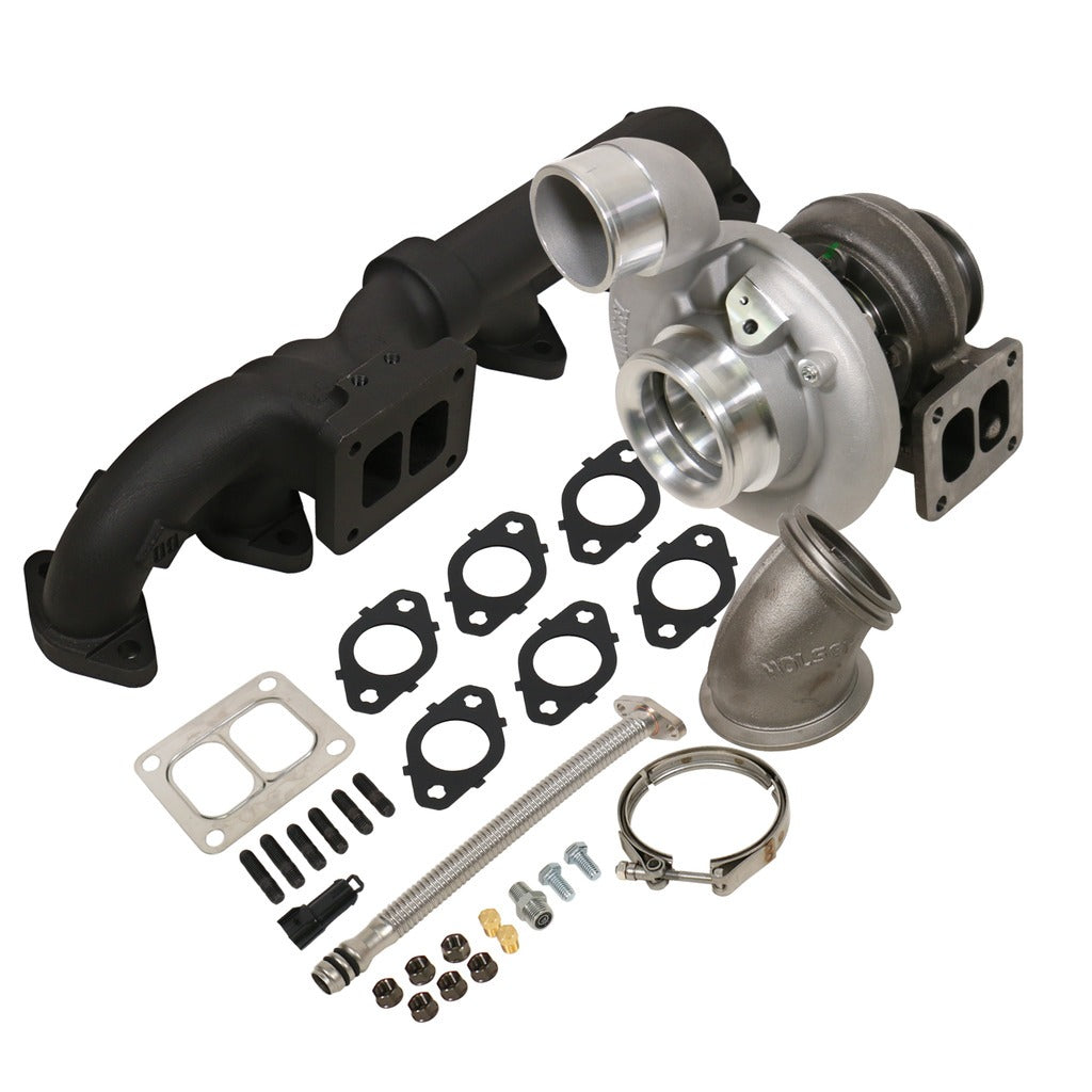BD Diesel 1045174 BD Iron Horn 5.9L Cummins Turbo Kit S364SXE/80 0.91AR Dodge 2003-2007 for Select Dodge Ram 2500, Dodge Ram