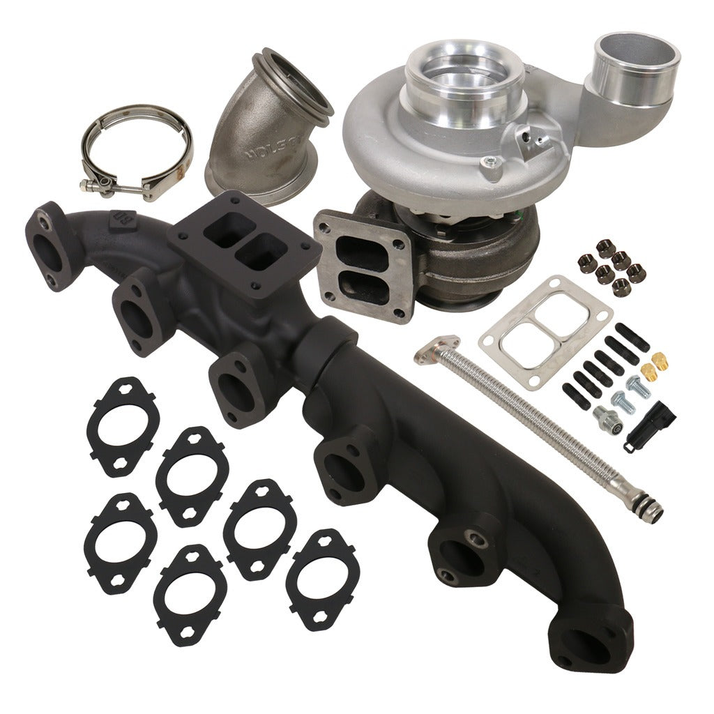 BD Diesel 1045175 BD Iron Horn 5.9L Cummins Turbo Kit S364SXE/80 1.00AR Dodge 2003-2007 for Select Dodge Ram 2500, Dodge Ram