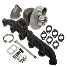 Load image into Gallery viewer, BD Diesel 1045176 BD Iron Horn 5.9L Cummins Turbo Kit S366SXE/80 0.91AR Dodge 2003-2007 for Select Dodge Ram 2500, Dodge Ram