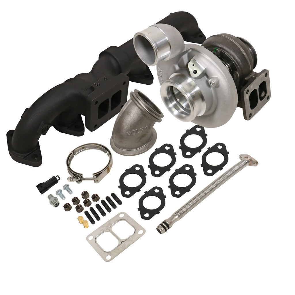 BD Diesel 1045178 BD Iron Horn 5.9L Cummins Turbo Kit S369SXE/80 0.91AR Dodge 2003-2007 for Select Dodge Ram 2500, Dodge Ram