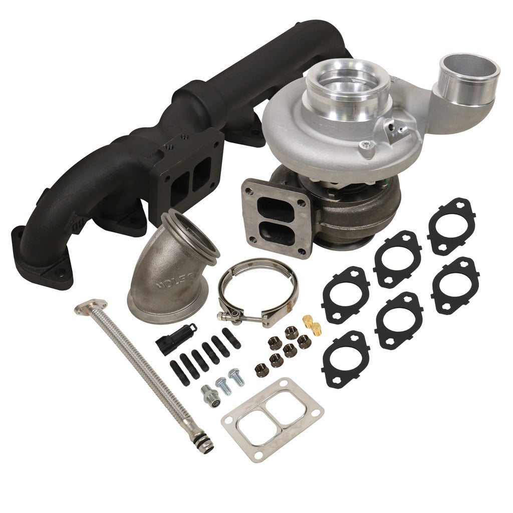 BD Diesel 1045179 BD Iron Horn 5.9L Cummins Turbo Kit S369SXE/80 1.00AR Dodge 2003-2007 for Select Dodge Ram 2500, Dodge Ram