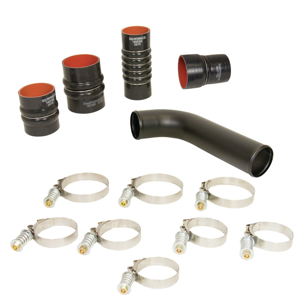 BD Diesel 1045216 Intercooler Hose/Clamp Kit - Dodge 2007.5-2009 6.7L for Select Dodge Ram 2500, Dodge Ram