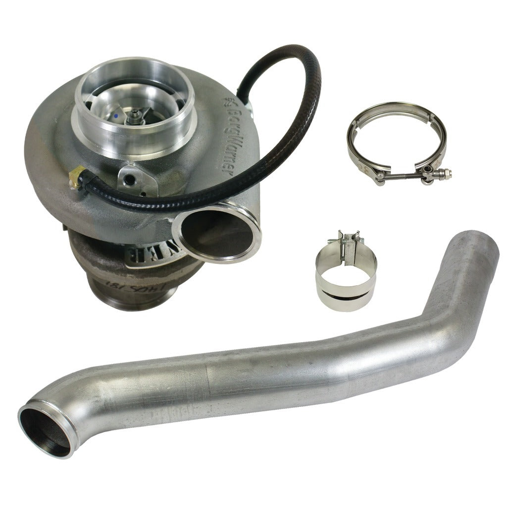 BD Diesel 1045260 BD Super B Killer SX-E S363 Turbo Kit - Dodge 1994-2002 5.9L c/w HX40 Down Pipe