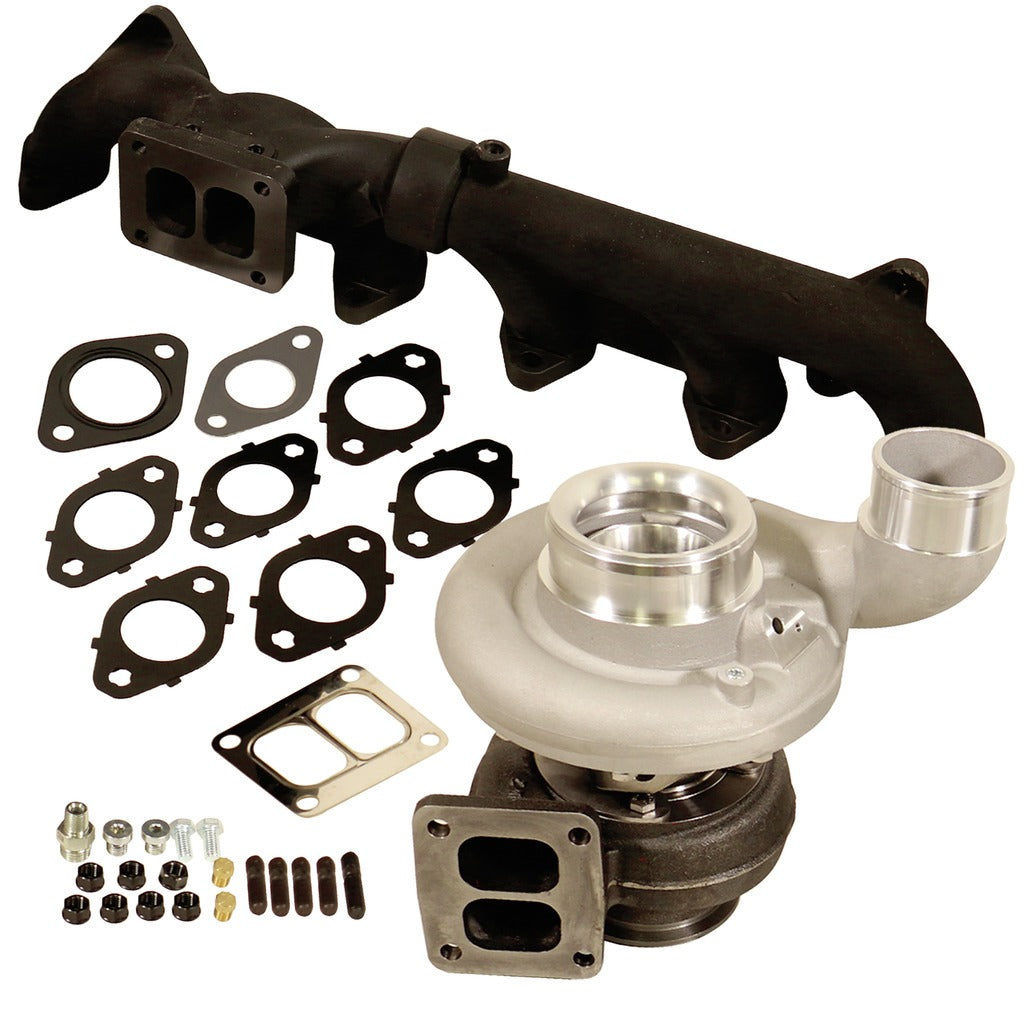 BD Diesel 1045293 BD Iron Horn 6.7L Cummins Turbo Kit S363SXE/80 0.91AR Dodge 2007.5-2018 for Select Dodge Ram 2500, Dodge Ram 3500, Ram 2500, Ram
