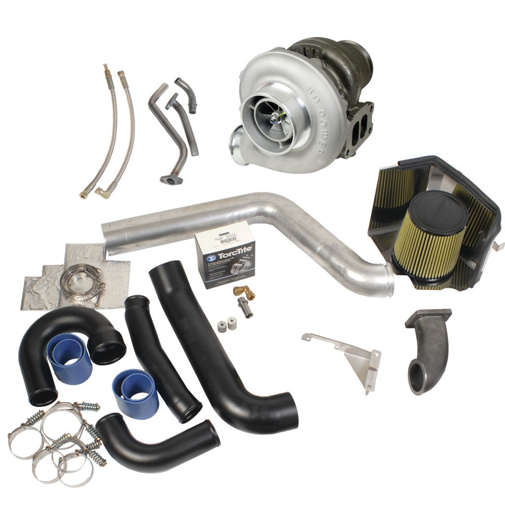BD Diesel 1045315 Super B Twin Turbo Upgrade Kit - 1994-1998 12-valve Dodge for Select Dodge Ram 2500, Dodge Ram