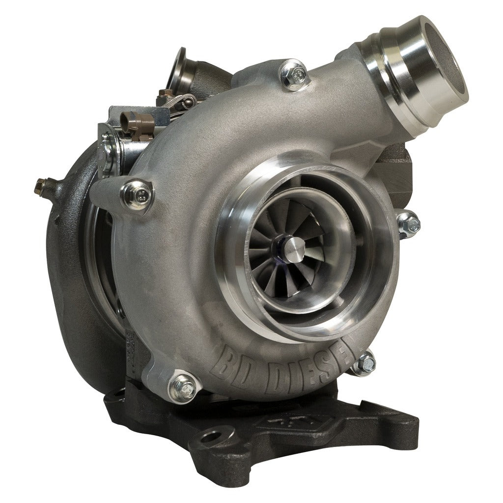 BD Diesel 1045824 BD 6.7L Power Stroke Screamer Stage 1 Retrofit Turbo Kit Ford 2011-2016 for Select Ford F-250 Super Duty, Ford F-350 Super Duty, Ford F-450 Super Duty, Ford F-550 Super Duty