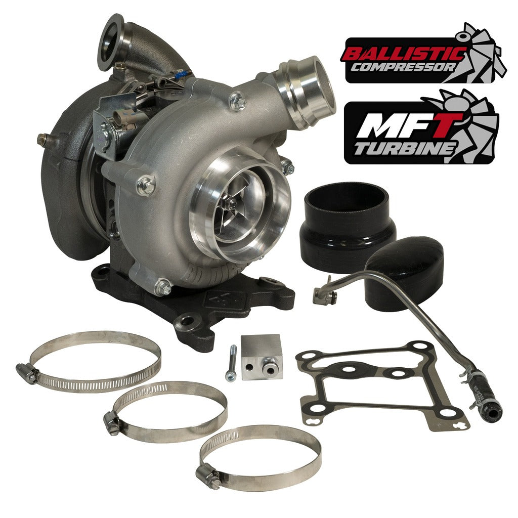 BD Diesel 1045825 BD 6.7L Power Stroke Screamer Stage 2 Turbo Kit - Ford 2011-2016 for Select Ford F-250 Super Duty, Ford F-350 Super Duty, Ford F-450 Super Duty, Ford F-550 Super Duty