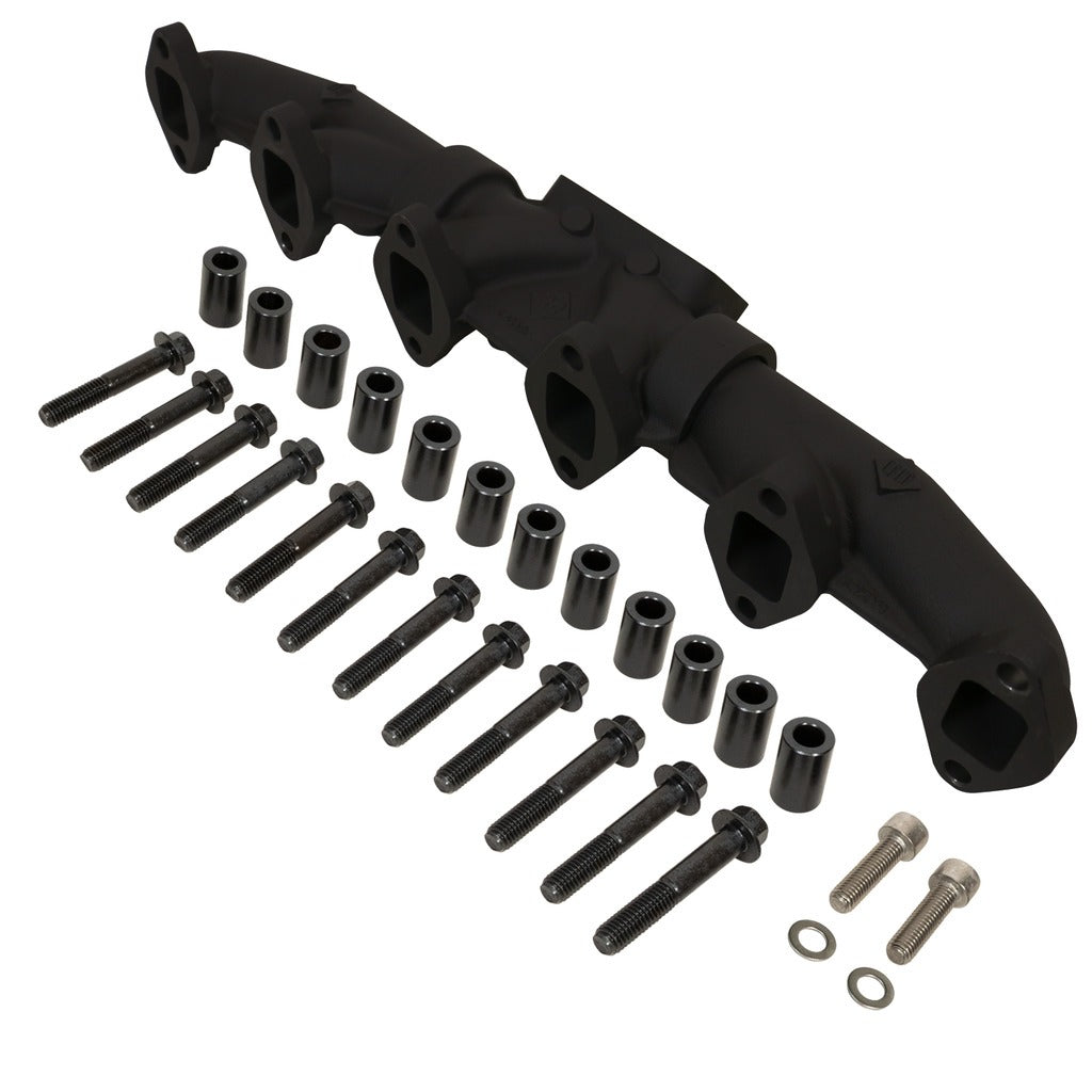 BD Diesel 1045948 Exhaust Pulse Manifold - Dodge 1988-1998 5.9L 12-valve for Select Dodge D250, Dodge D350, Dodge Ram 2500, Dodge Ram 3500, Dodge W250, Dodge W350