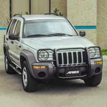 Load image into Gallery viewer, ARIES 1045 Black Steel Grille Guard, Select Jeep Liberty for Select Jeep Liberty