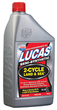 Load image into Gallery viewer, Lucas Oil Products 10467 Semi-Synthetic 2- Cycle Land and Sea Oil