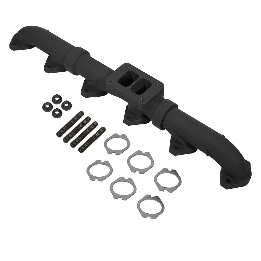 BD Diesel 1048001 BD CAT T6 Exhaust Manifold 1993-1998 3406E / 1999-2003 C15 Non-ACERT