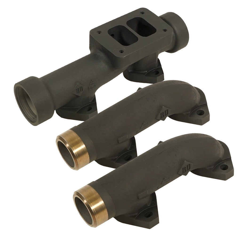 BD Diesel 1048002 CAT T6 CERAMIC COATED EXHAUST MANIFOLD/CAT 3406E 93-98/C15 NON-ACERT 99-03