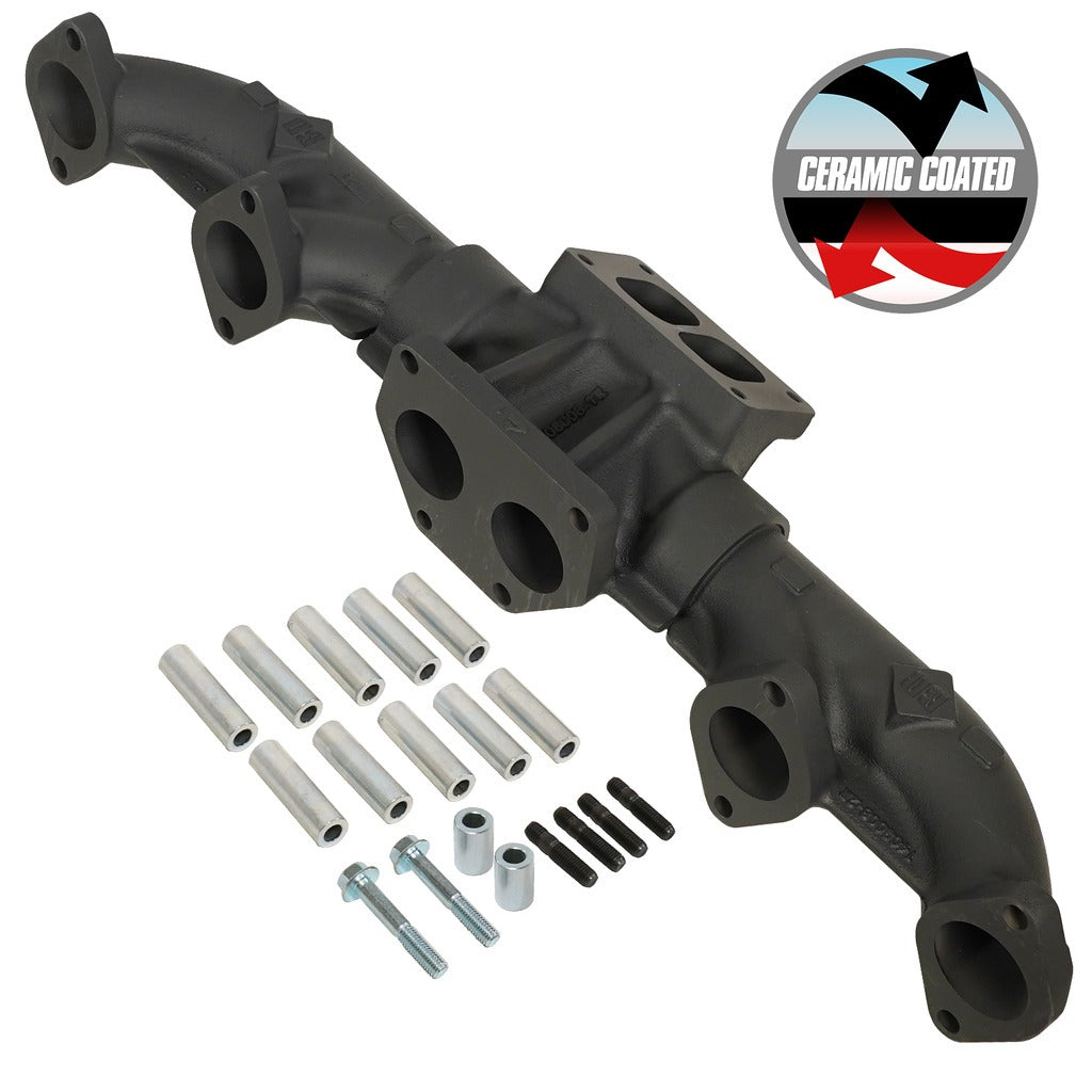 BD Diesel 1048006 ISX T6 Ceramic Coated Exhaust Manifold / Cummins  Signature 600 / ISX Pre-2002