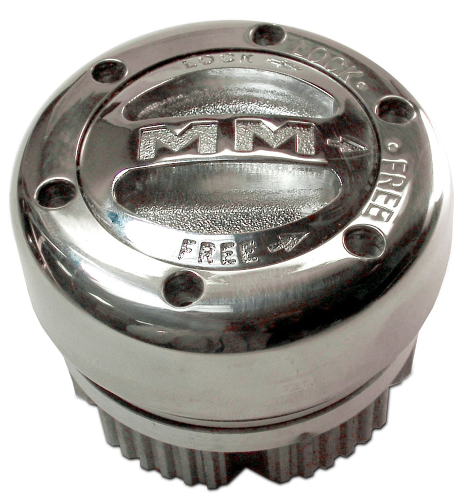 Mile Marker 104 Mile Marker Supreme Manual Hub for Select Chevrolet Blazer, Chevrolet K10, Chevrolet K10 Pickup, Chevrolet K10 Suburban, Chevrolet K20, Chevrolet K20 Suburban, Chevrolet K5 Blazer, Chevrolet S10, Chevrolet V10, Chevrolet V10 Suburban,