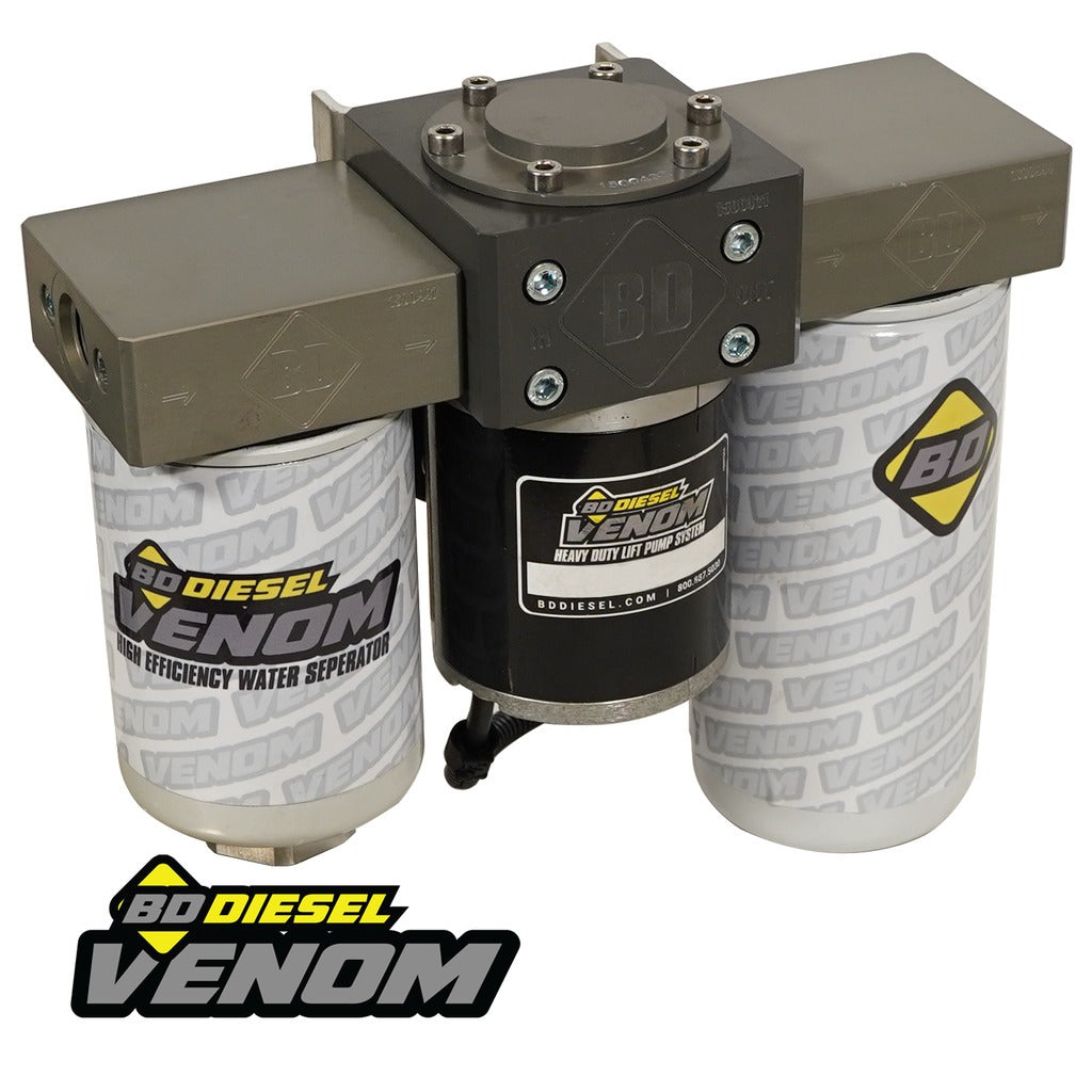 BD Diesel 1050319 BD Venom Power Stroke Fuel Lift Pump c/w Filter & Separator Ford 6.4L 2008-2010 for Select Ford F-250 Super Duty, Ford F-350 Super Duty