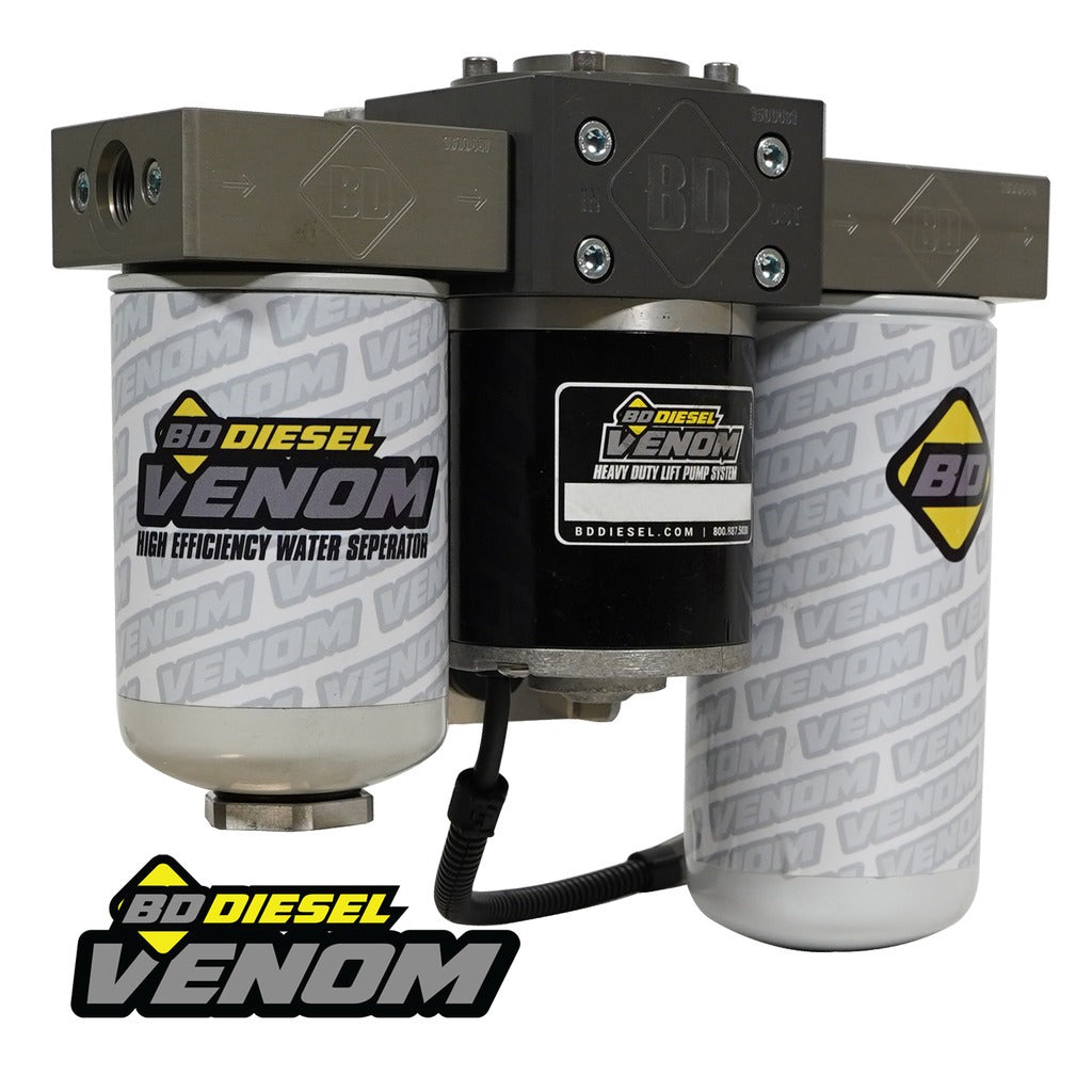 BD Diesel 1050319 BD Venom Power Stroke Fuel Lift Pump c/w Filter & Separator Ford 6.4L 2008-2010 for Select Ford F-250 Super Duty, Ford F-350 Super Duty