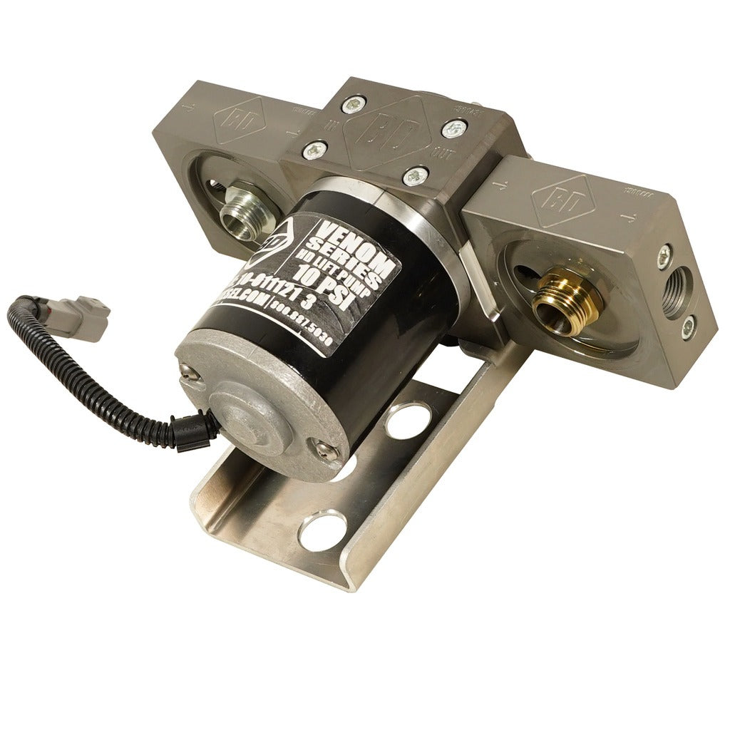 BD Diesel 1050323 BD Venom Duramax Fuel Lift Pump c/w Filter & Separator - Chevy 2011-2016 6.6L for Select Chevrolet Silverado HD, Chevrolet Silverado HD, GMC Sierra HD, GMC Sierra HD