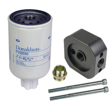 Load image into Gallery viewer, BD Diesel 1050340-WSP Flow-MaX Add-On Pre Water Separator Filter Kit for Select Chevrolet Silverado HD, Chevrolet Silverado 3500, Chevrolet Silverado Classic, Chevrolet Silverado HD, Dodge Ram 2500, Dodge Ram 3500, GMC Sierra HD, GMC Sierra 3500, GMC