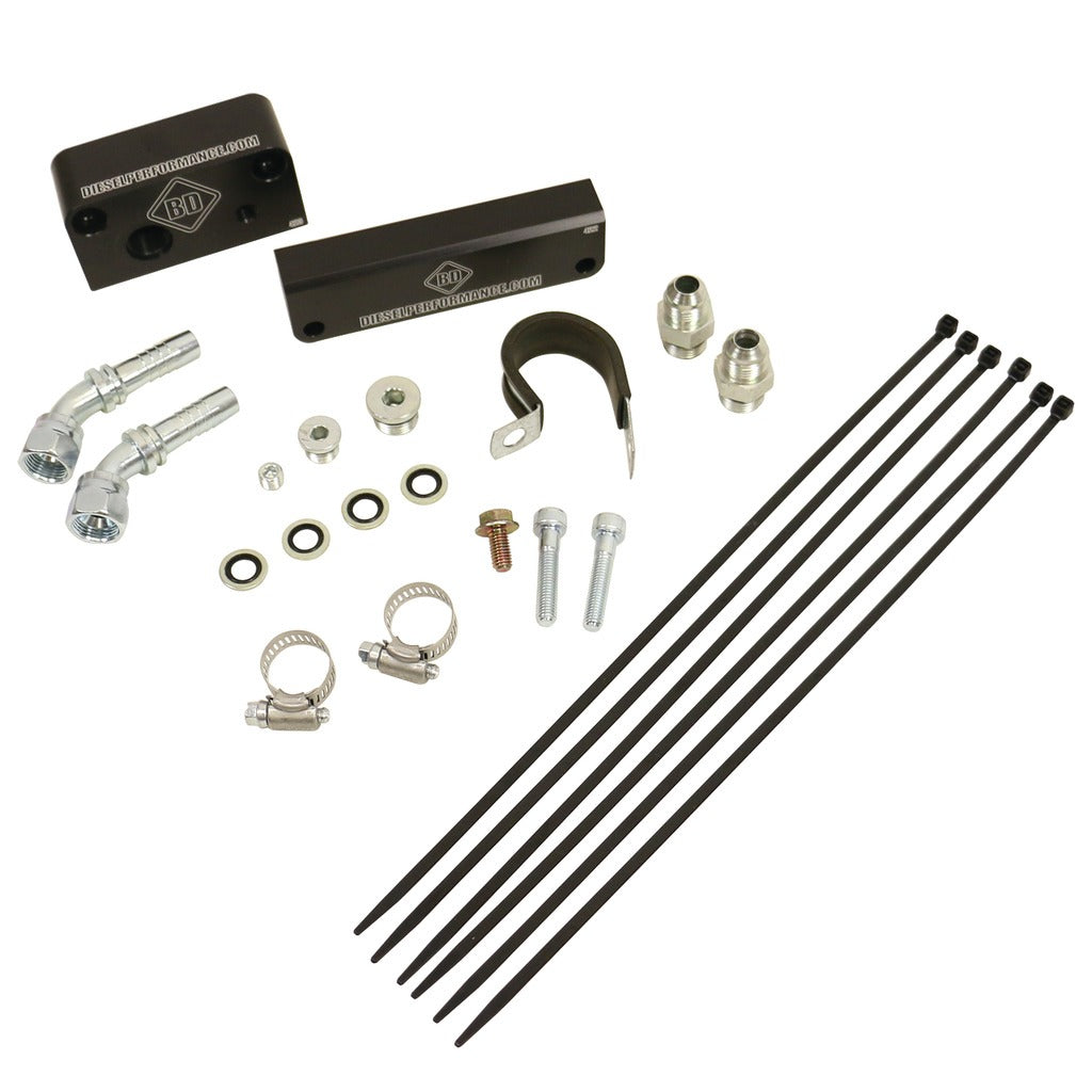 BD Diesel 1050371 BD Fuel Distribution Block - Dodge 2010-2022 6.7L for Select Dodge Ram 2500, Dodge Ram 3500, Ram 2500, Ram